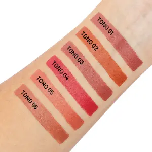 Kit labiales X 6 Mini Matte