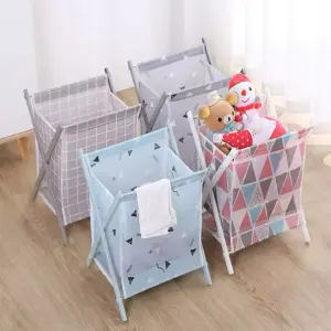 Canasta Plegable Multifuncional de Lino