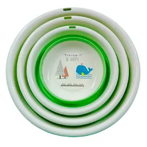 Set x3, Baldes Plegables con Diseño