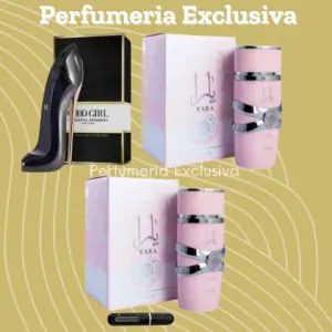 GOOD GIRL + 2 YARA+PERFUMERO
