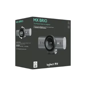 Cámara Logitech MX Brio 8.5MP 4K 60fps