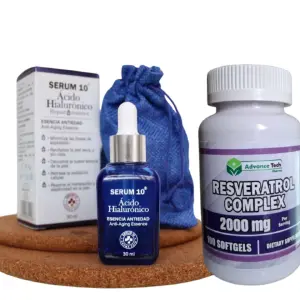 Ácido hialurónico y resveratrol