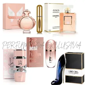 Kit(5 perfumes + perfumero)