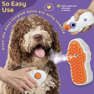 Cepillo De vapor 3 en 1 Mascotas x2 uds
