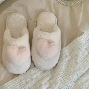 Pantuflas Corazón Suave Antideslizantes