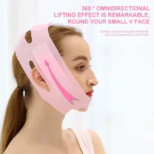 Máscara Facial Para Dormir Adelgazante