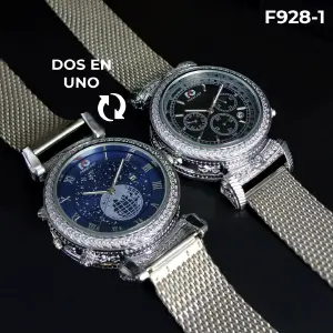 F828 RELOJ FORECAST DOS EN UNO METAL HM