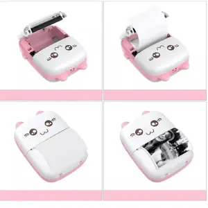 Mini Impresora Térmica Portatil Gato