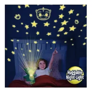 Peluche star belly musical con proyector