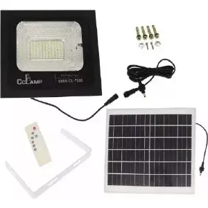 Reflector Lampara Led Panel Solar 100W