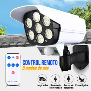 Lampara Solar Exterior Sensor De Movim..
