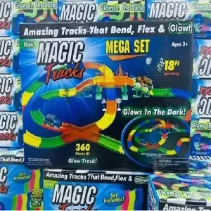 Magic Tracks Pista Carros Mega Set 360 P