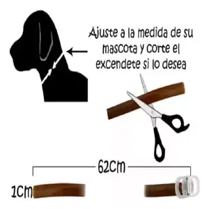 Collar Anti Pulgas Parásitos Perro Gatos
