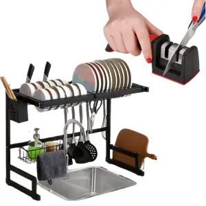 Escurridor  Acero + Afilador