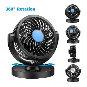 MINI VENTILADOR 12V PARA CARRO