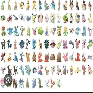 Combo peluches pokemon x4