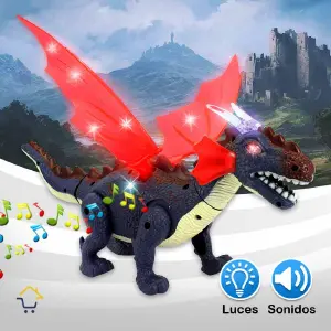 Dragón Con Sonidos Luces 802A