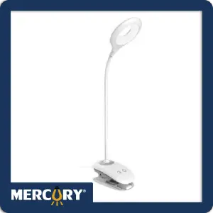 LAMPARA LED PINZA FLEXIBLE 4W 4000K REC
