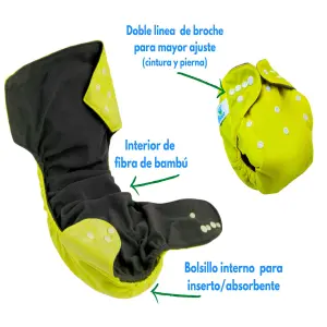 Pañal Ecológico Reutilizable + Inserto: La opción sostenible para tu bebé - pañal ecologico reutilizable + inserto
