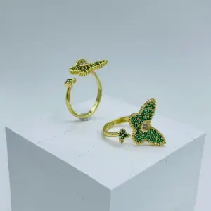 ANILLO GRADUABLE RODIO DORADO #20