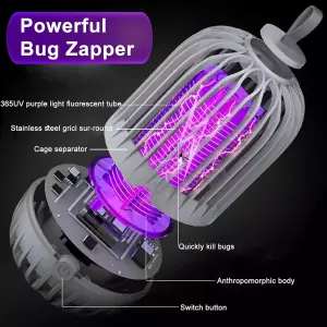 Lampara anti mosquitos