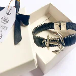 Brazalete Ancla Cuero