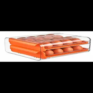 Organizador de huevos x32 doble piso
