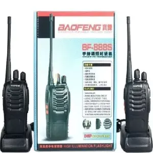 Dos Radios Comunicador Con Audifonos