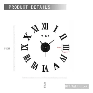Reloj de pared Luminiso en la oscuridad