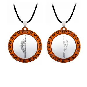 Collar Leon Leona Pareja Amor Detalle