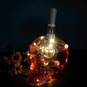 Botella Calavera Luces Micro LED BC5MC