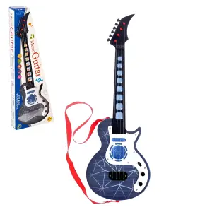Guitarra Rock Unisex Juguete Luces Inter
