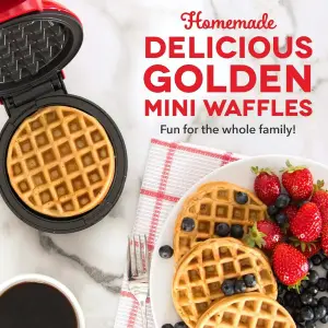 Mini Wafflera Pequena Electrica