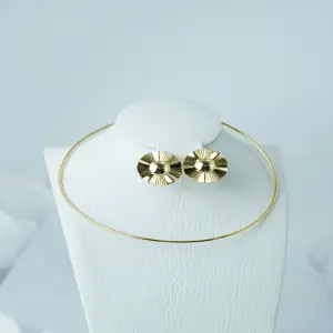COMBO AROCUELLO ARETE DORADO