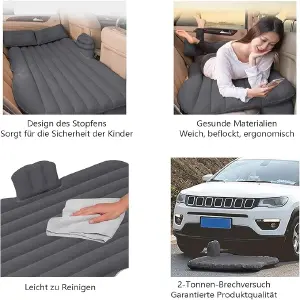 Colchón Inflable para Auto: Confort y Descanso en la Carretera - Colchón Inflable Para Auto