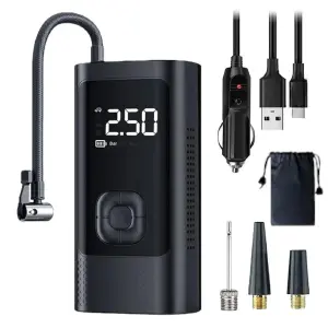 Compresor De Aire 12V Recargable Portáti
