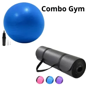 Combo Balón Pelota + Mat yoga