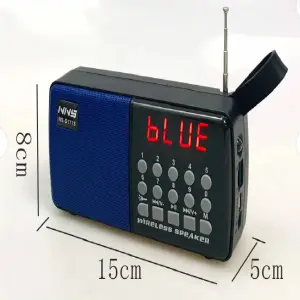 RADIO DE RECARGA SOLAR NS-S177S
