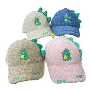 Gorra Infantil Dino Peluda