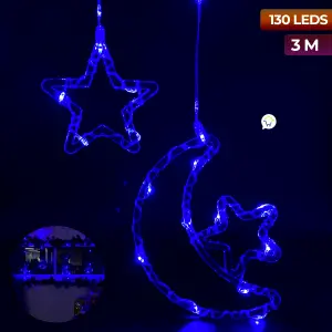 Cortina Intercalada Estrellas 1743