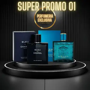 Eros+bleu Chanel + perfumero