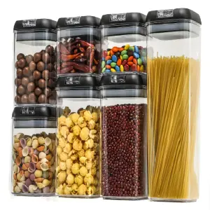 Organizador de alimento Hermético set x7