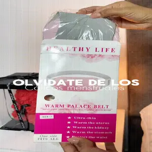 CINTURÓN ALMOHADILLA PARA CÓLICOS