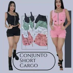 conjunto cargo short