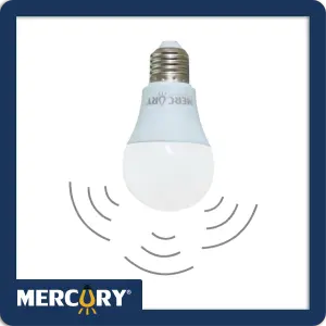 BOMBILLO LED CON SENSOR 9W E27