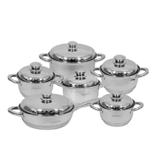 Set Juego Ollas 12 Piezas