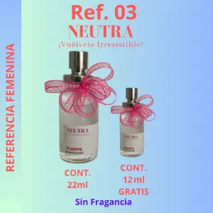 FEROMONA TANTRA NEUTRA FEMENINA