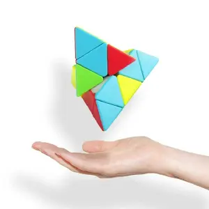 Cubo Rubik 3x3 Qiyi Piramidex Qiming S2