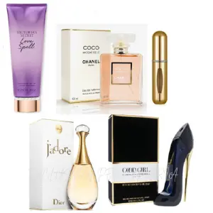 Good girl+jadore+coco Chanel+crema