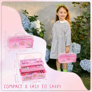Neceser de Lujo: El Esencial para Niñas - Neceser De Lujo Maquillaje Niñas uñas